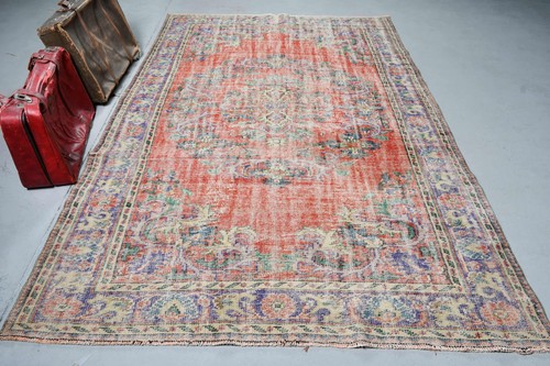 Vintage 1x9 ft rug - ft,