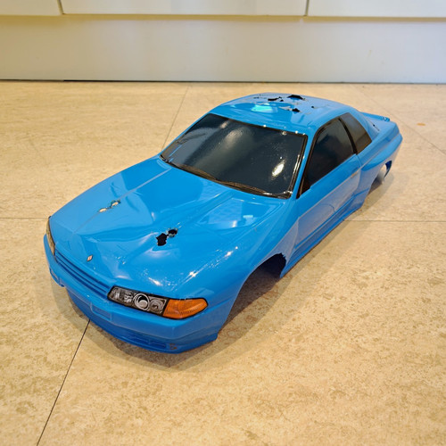 Blue nissan skyline 1 10 - blue, gt-r