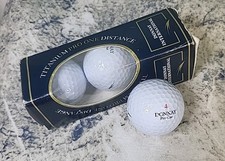 4x Donnay International Titanium Pro One Distance Golf Balls 3 x No 5 & 1 x No 4