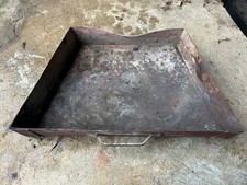 12" Fireside Ash Pan Fireplace Grate Tray Ashpan Coal Carrier Catcher