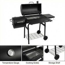 Gas BBQ Grill 4 + 1 Stainless