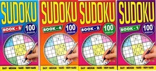 4 x A5 Sudoku Number Puzzle