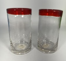 Libbey Aruba Red Rim 16oz