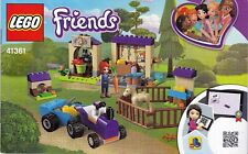 LEGO FRIENDS MIA'S FOAL STABLE 100% COMPLETE + INSTRUCTIONS USED IN VGC 41361