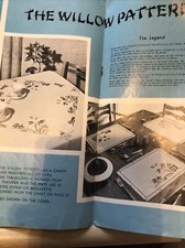 Needlewoman & NeedleCraft No.112  (1967/8) Vintage Magazine Willow Pattern Knit