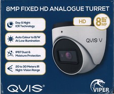 QVIS CCTV Camera 4K 8MP HD