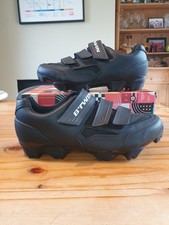 Decathlon BTWIN BTM 500 Cycling Mountain Bike Shoes  Black Size Uk7 NEW