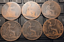 6x Victorian Bun/Young Head