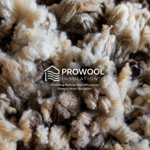 Natural sheep wool - natural,