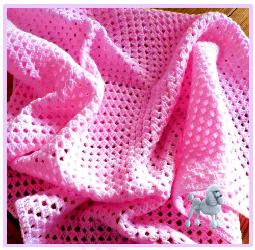 Crochet pattern baby blanket - crochet,