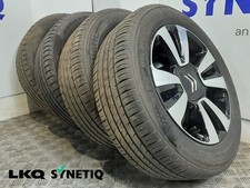 Set Of Genuine 16 Inch CITROEN BERLINGO C3 Alloy Wheels & Tyres 9813075077