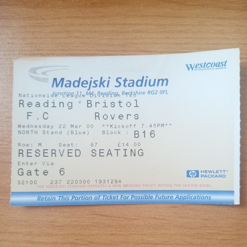 Ticket 1999 2000 - ticket, 22/3/2000