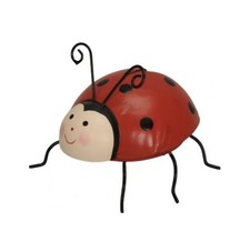 METAL LADYBIRD Garden Ornament