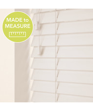 White real wooden venetian - white,