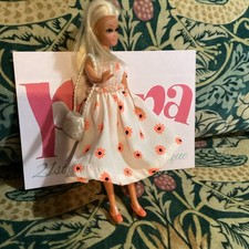 Pippa Doll Upcycled Dress/Dawn