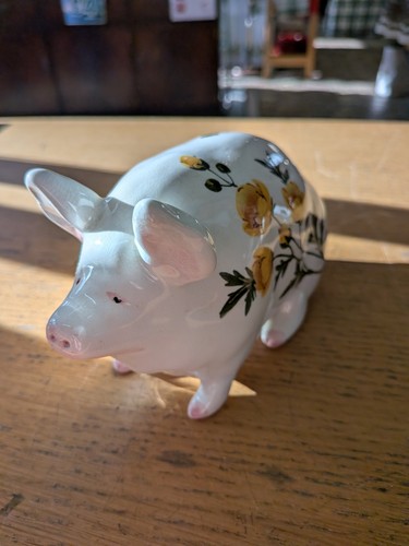 Rare wemyss ware pig - wemyss,