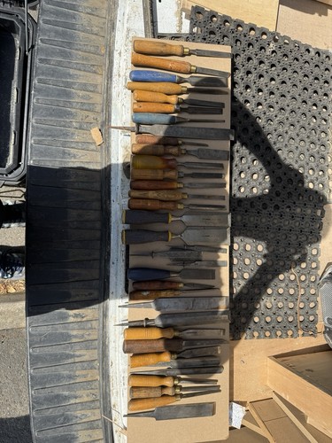 Job lot vintage woodworking - lot,