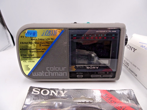 Sony portable watchman - sony, tv