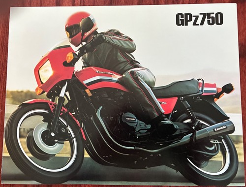 1982 kawasaki gpz 750 - 1982, brochure