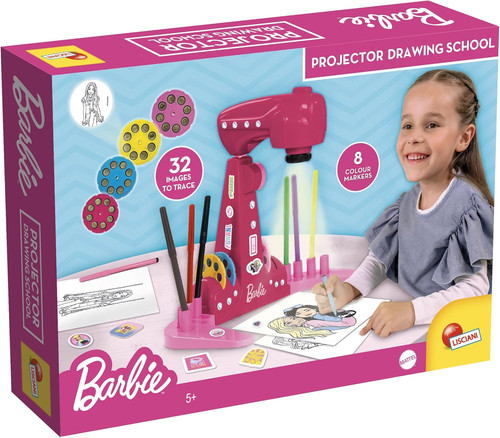 Barbie projector drawing - barbie,