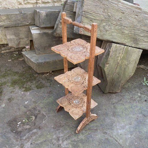 Antique vintage carved wooden - carved,