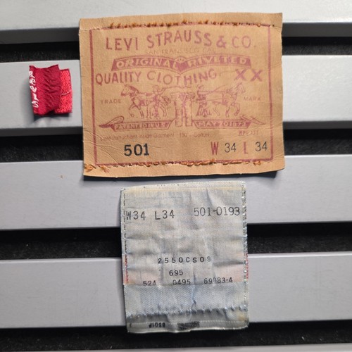 Vintage levi 501 w34 - vintage,