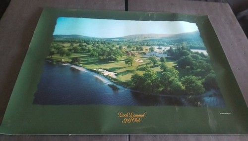 Vintage scotland loch - scotland's,