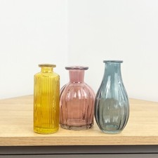 Set of 3 Small Bud Vases