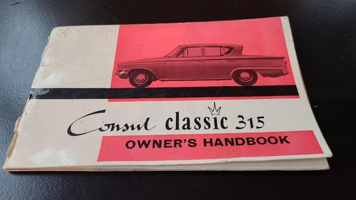 Vintage 1960 ford consul - 1960's,