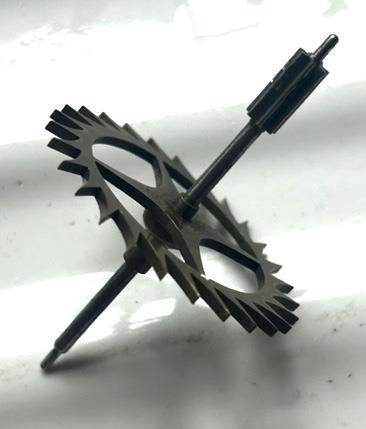 Antique fusee clock - clock, part