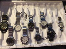 JACK WILLS GENTS AND 1 LADIES WATCH TRAY  ( 1-9) PRICE IS FOR 1 WATCH ONLY