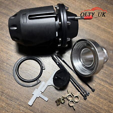 Universal HKS2 SQV SSQV BOV Turbo Blow Off Valve BOV With Adapter Flange Black