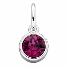 925 sterling silver - silver, crystal