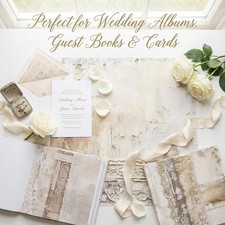 Wedding Scrapbook Paper 12x12