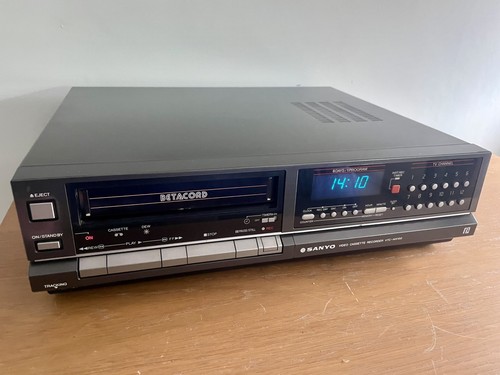 Sanyo betamax vtc nx100 video - betamax, vtc-nx100
