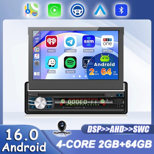 Dvd single din flip - dvd&cd,