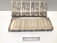 Crystal / Cristal Au Plomb ?? 24%  pbo Vintage Crystal Cutlery / Knife Rests x12