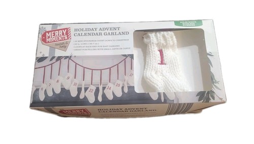 Mini stocking advent calendar - stocking,