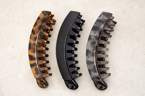 3pcs large banana - large, clips