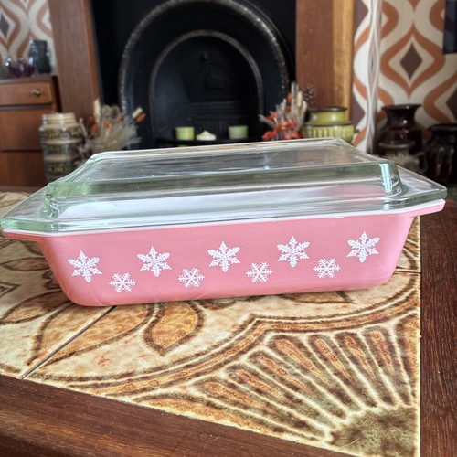 Vintage jaj pyrex gaiety pink - jaj,