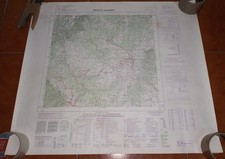 Map Of Military Geographic Institute Monte Grappa Scale 1:25000 1970 Veneto