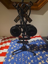 Black Railroad Crossing Signal