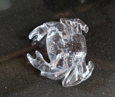 Waterford Crystal CRAB 4.5" Paperweight Figurine Sculpture free P&P