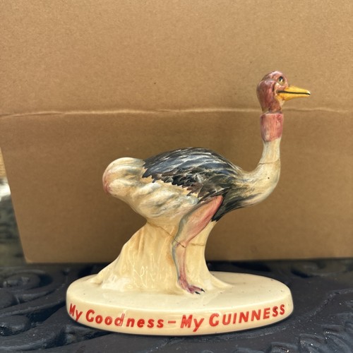 Carlton ware guinness - guinness, ostrich