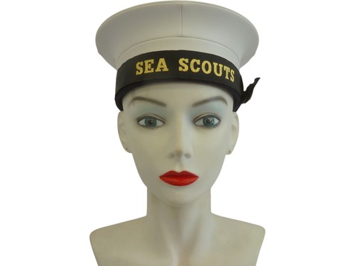 Sea scouts white - white, hat
