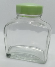 Vintage Brexton glass jar