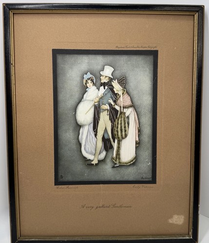 Antiq early 1900s lithograph - antiq.,