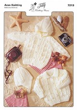 7213 Aran Knitting Pattern for