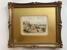 Attrib. Myles Birket Foster Watercolour Painting 'A Stubborn Mule' Animals Sea