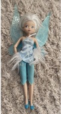 Disney Store Periwinkle Doll Tinkerbell Blue Winter Fairy, Rare Vintage 